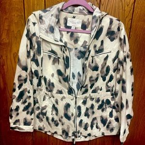 Women’s leopard print jacket